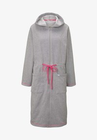 Accappatoio TOM TAILOR In Cotone Spugna - Taglia L, Con Cappuccio, Strisce Medie, Colore Turchese
