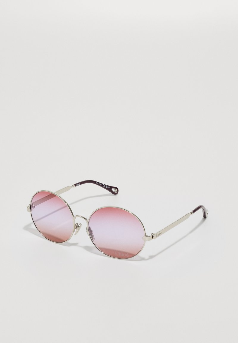 CHLOÉ Päikeseprillid - silver-coloured/red