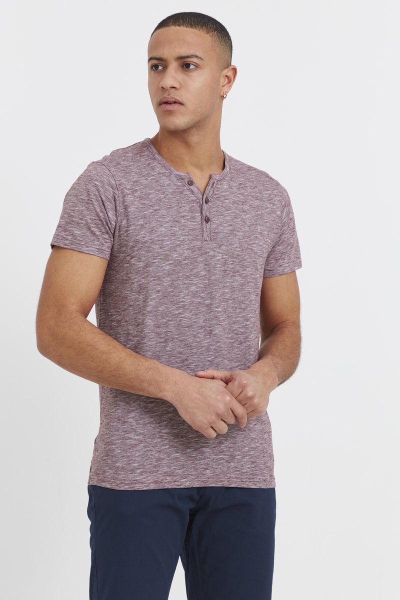 Solid SDSigos - T-shirts basic - wine red