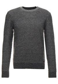 Pier One Strickpullover - mottled grey