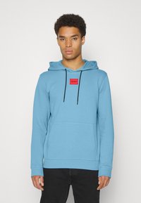 HUGO DARATSCHI - Sweatshirt com capuz - turquoise/aqua