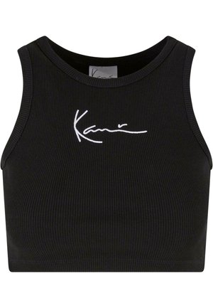 SMALL SIGNATURE ESSENTIAL RACER - Tops - black