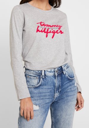 Langarmshirt - light grey
