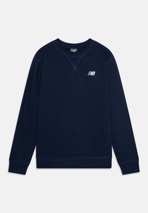 New Balance SMALL LOGO - Športni pulover - navy
