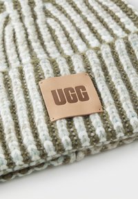 UGG CHUNKY SPACE DYE BEANIE UNISEX - Gorro - burnt olive multi