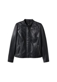 Mango Giacca di pelle - black