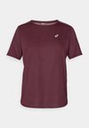 ROAD TOP - Sport T-Shirt - dark currant