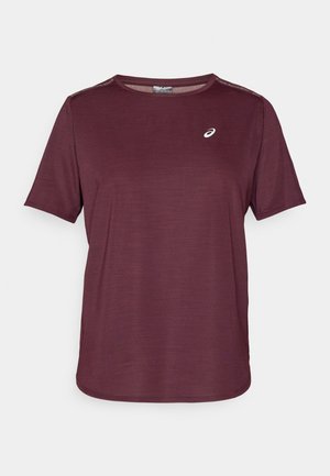 ASICS ROAD TOP - T-skjorte til trening - dark currant