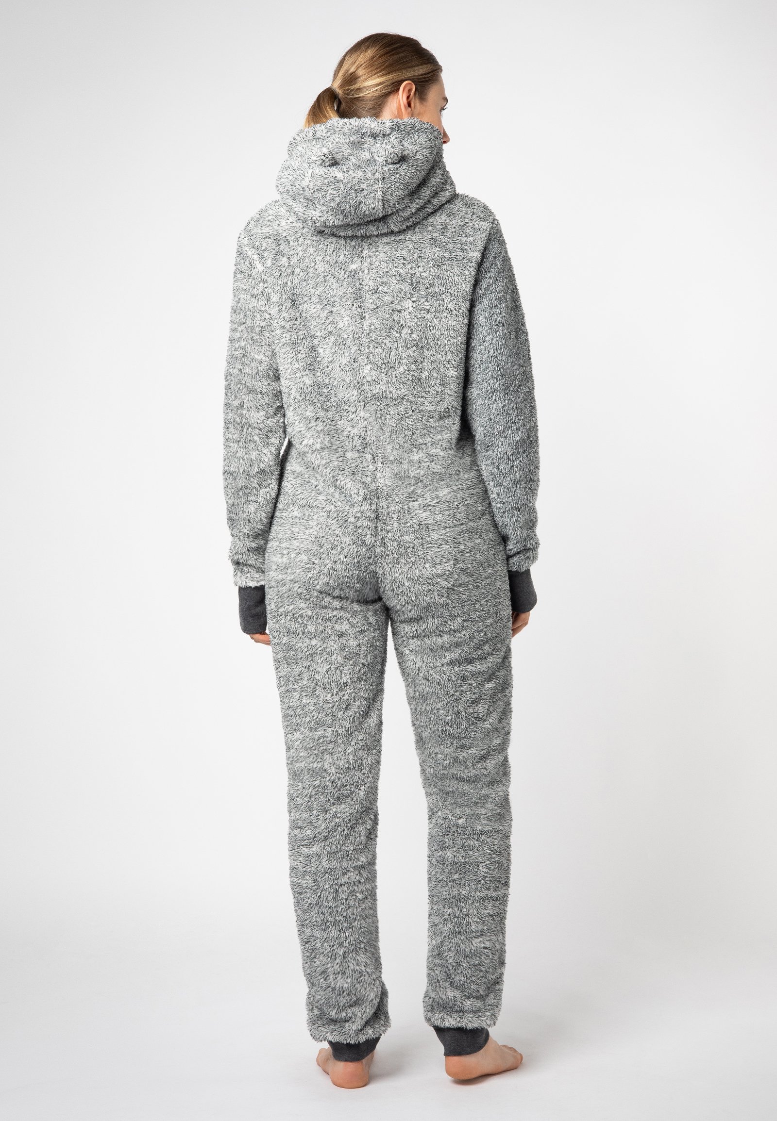 Eight 2 Nine OVERALL MIT ÖHRCHEN - Jumpsuit - light grey - Zalando