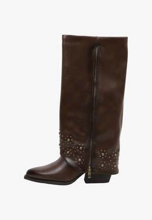 LIMMA, TYR - Bottes de cowboy / motard - brown