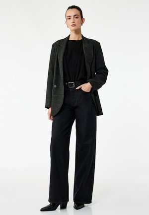 WIDE LEG  - Wide leg - black