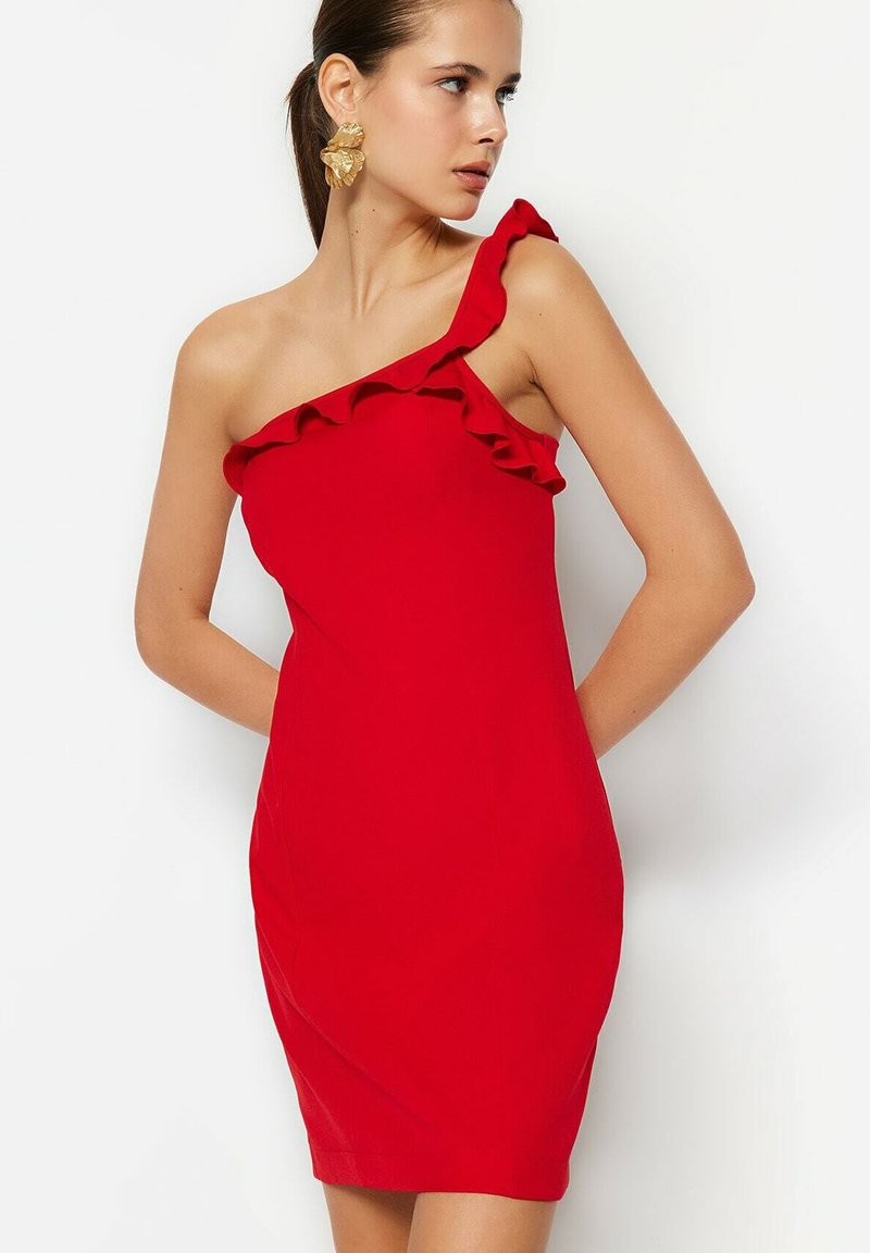 Trendyol Etui-jurk rood