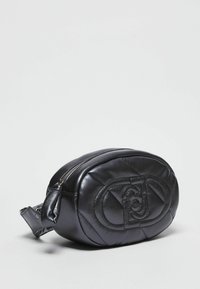 LIU JO GLOSSY QUILTED - Bandolera - black