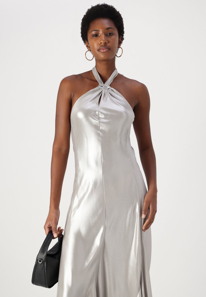 Diesel Cocktail dress / Party dress - silver/silver-coloured - Zalando.ie