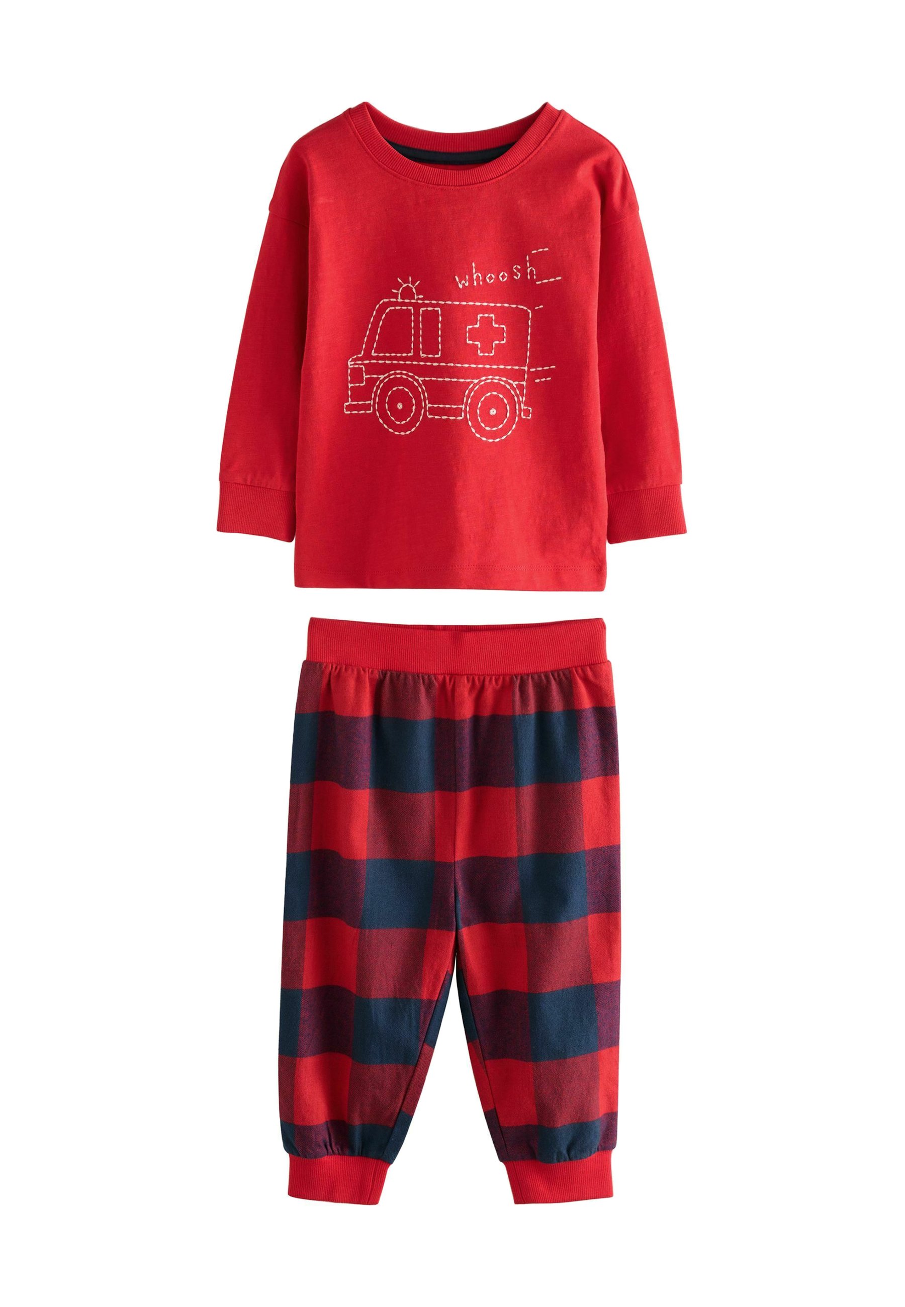 Pigiama The Rise Of Red Per Bambina - 2 Pezzi Maniche Lunghe In Morbido Spandex, Vestino Da Notte - 4