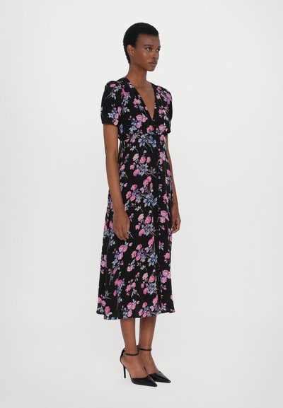The Kooples DRESS - Vardagsklänning - black/pink