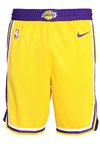 LA LAKERS NBA SWINGMAN SHORT - Pantalón corto de deporte - amarillo/field purple/white