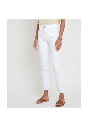 Jean droit - blanc