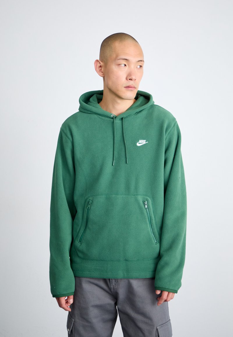 Nike Sportswear CLUB WINTERIZED - Felpa in pile - fir/white