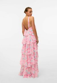 Vero Moda FELICIA RUFFLE - Gallakjole - pink tulle