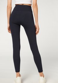 Calzedonia SHAPING - Legging (type pantalon) - deep blue