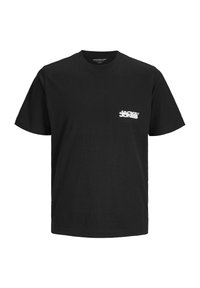 LOGO RUNDHALSAUSSCHNITT - T-shirts print - black