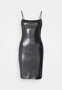 EXCLUSIVE STRAPPY DRESS - Jerseykleid - black