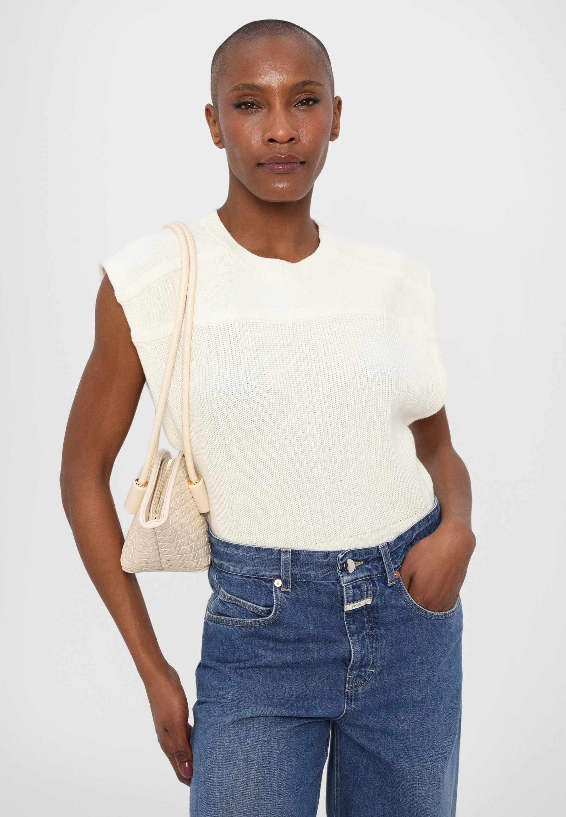 CLOSED NIKKA - Wide Leg - mid blue/blue - Zalando