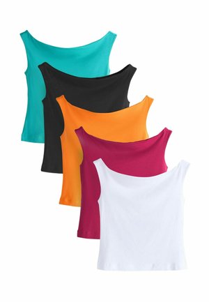 5 PACK - Felső - teal white black purple orange