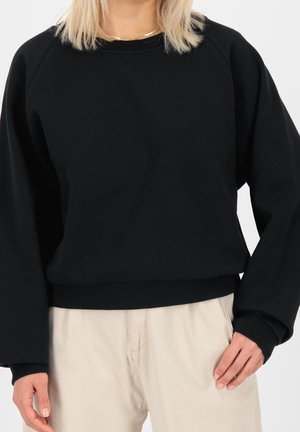 Sweatshirt - mottled black