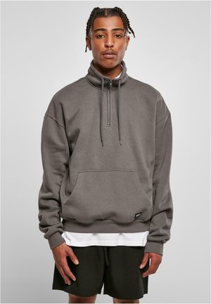 Urban Classics DRAWSTRING TROYER - Sweatshirt - darkshadow