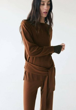 Jersey de punto - caramel