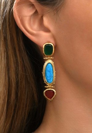 Satellite Paris, BYSANCE - Boucles d'oreilles - multicolore