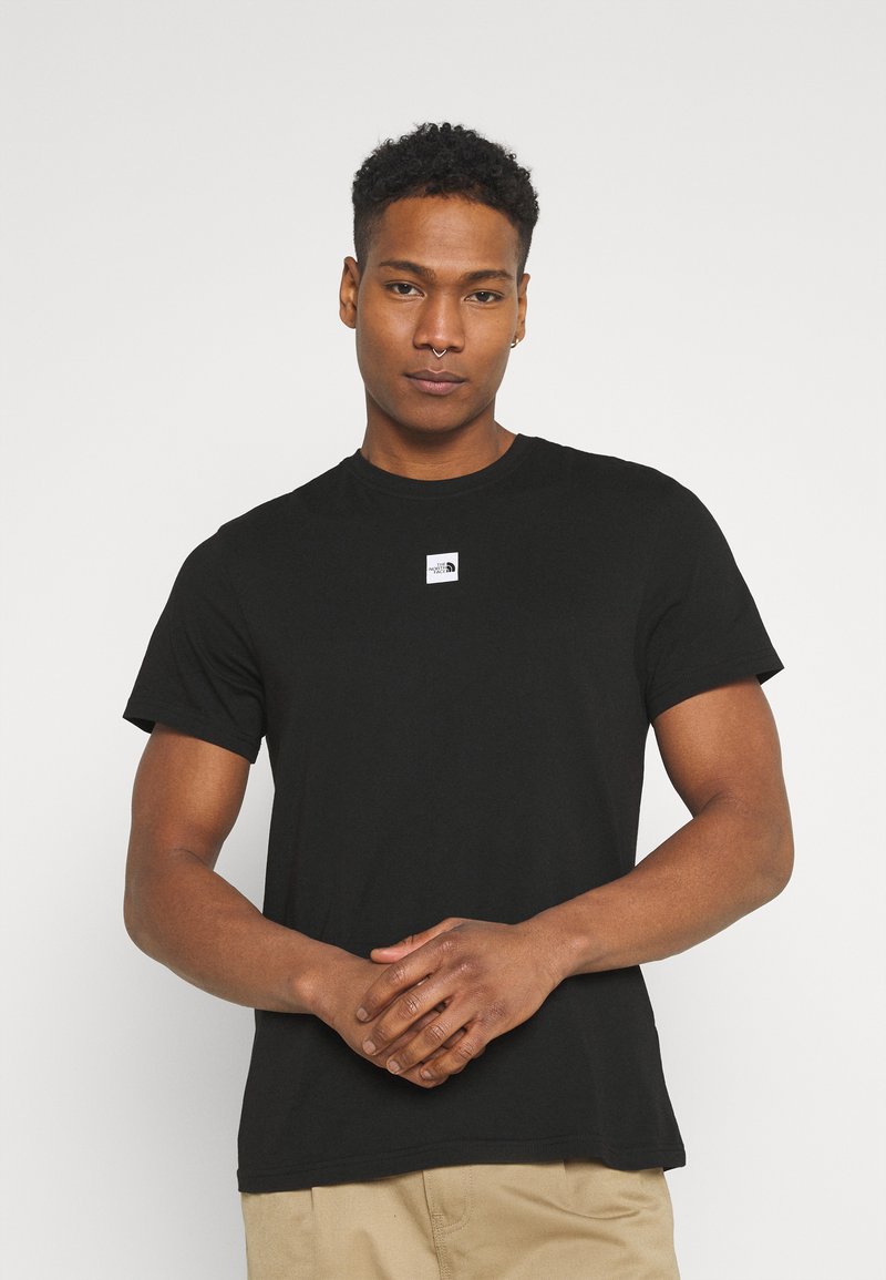 The North Face CENTRAL LOGO  - T-shirt estampada - black