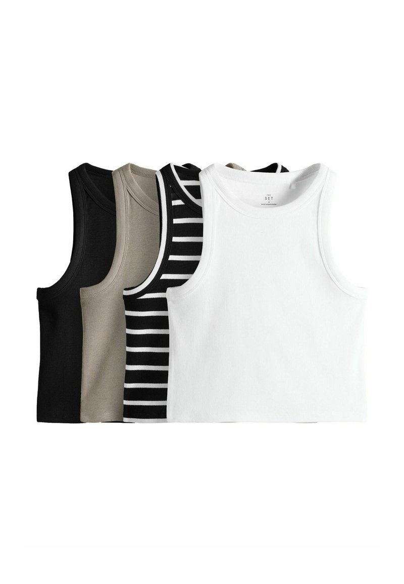 THE SET 4 PACK czarny