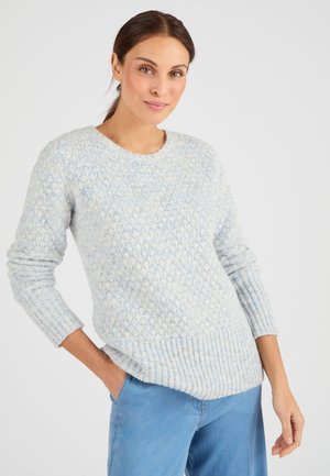 PULL MAILLE  - Pullover - bleu clair chiné
