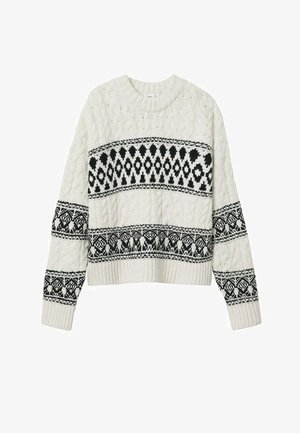Mango, Pullover - off-white