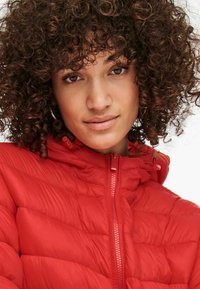 ONLY MELODY OVERSIZE - Wintermantel - poppy red