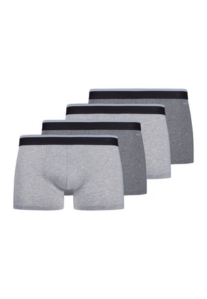 RETRO 4ER PACK BASIC - Boxer briefs - grau