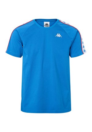 Kappa KMBANDA COEN - Printtipaita - blue france/red md coral