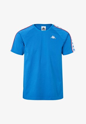 Kappa KMBANDA COEN - Printtipaita - blue france/red md coral