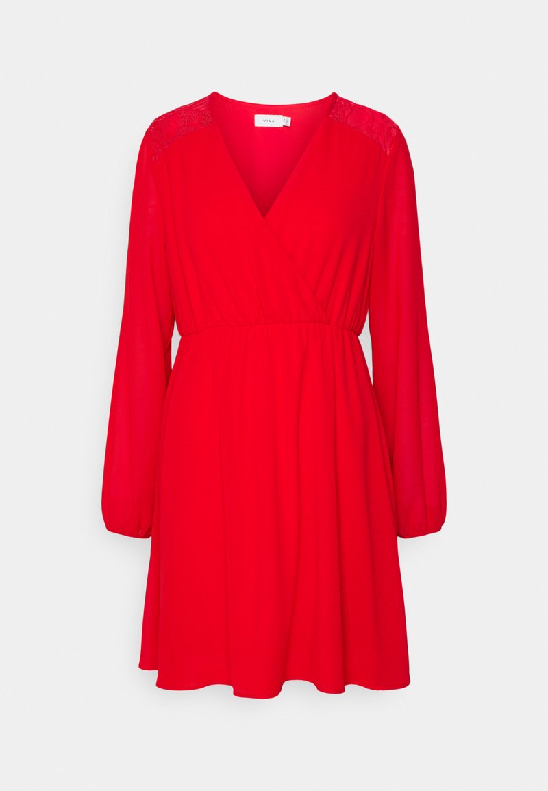 Vila Petite Jurk rood Vila Petite Jurk rood