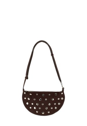 WITH STUDS - Handtasche - brown