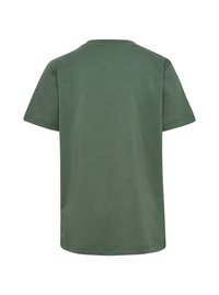 Hummel T-shirts print - laurel wreath black iris