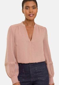 Love & Roses Bluse - pink