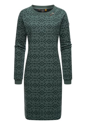 Ragwear DASSA AZTEC - Freizeitkleid - pine green