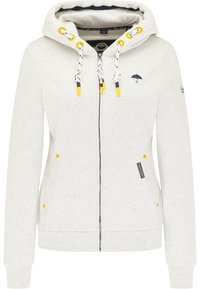 Schmuddelwedda Felpa con zip - white