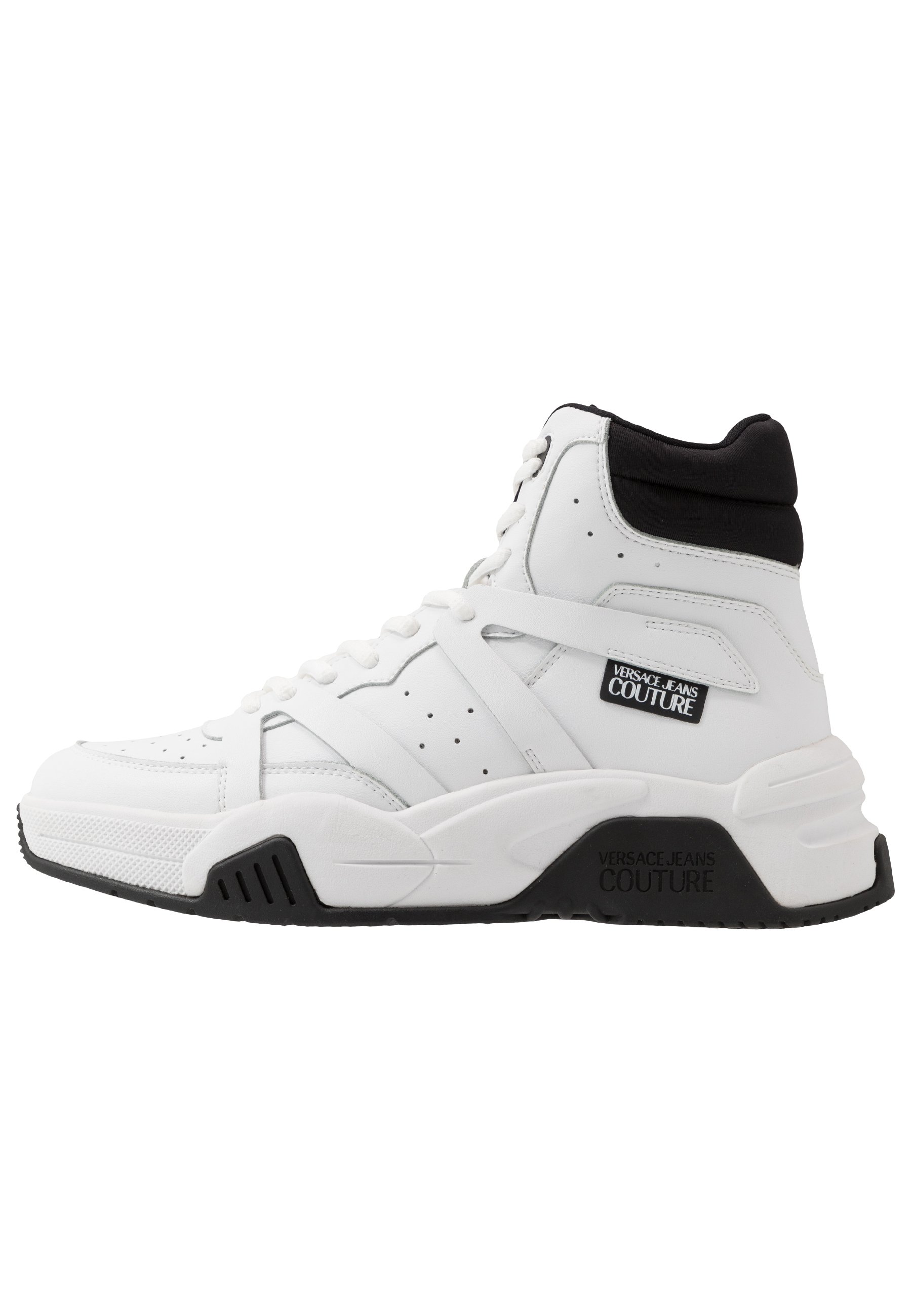 Versace Jeans Couture Sneakers alte - bianco ottico/bianco - Zalando.it