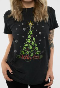 Paradiso Clothing MOTLEY CRUE ALL I WANT FOR XMAS - Print T-shirt - black