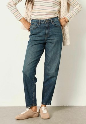 FatFace, TALL FIT - TAPER LEG JEANS - Jeans Tapered Fit - dark teal blue